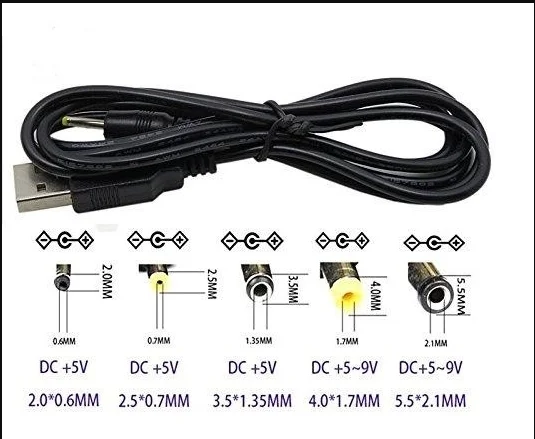 USB повышающий кабель напряжения 5 в 9 в 12 В для маршрутизатора, cat динамик, внешний аккумулятор, кабель питания, повышающий кабель DC5.5
