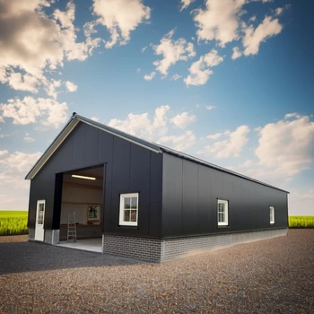 Wholesale Customizable Modern Design Prefab Metal Building Steel Structure for Workshop and Warehouse Use