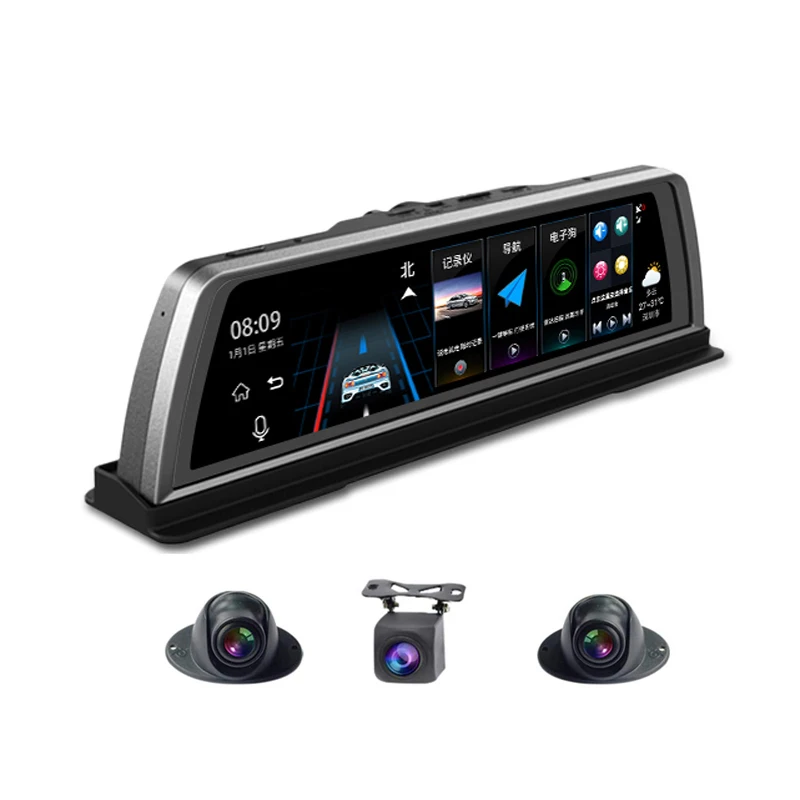 articulo Anónimo Viajero Wholesale 2019 New Car DVR Dash Cam 4G WiFi 4 Camera ADAS Android 10"  Center Console Mirror GPS FHD 1080P Rear Lens Video Recorder From  m.alibaba.com
