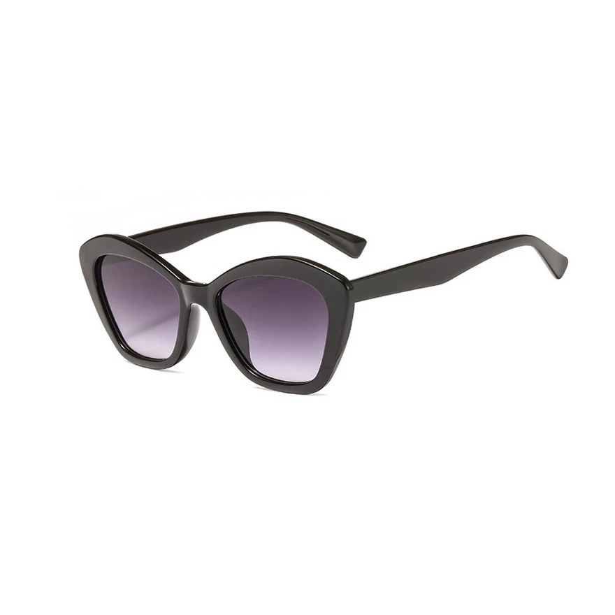 Manufactuer Fashion Custom Logo Retro Designer Sun Glasses Wholesale Cheap Cateye Shades Vintage Cat Eye Sunglasses for Women