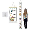 Native American animals [20*200cm including wooden hanging scroll]