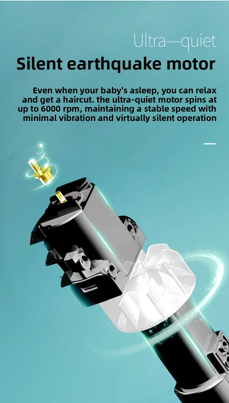 Washable Cordless Waterproof Body Groomer Trimmer - Image 3