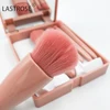 Set de brochas de maquillaje de viaje beige