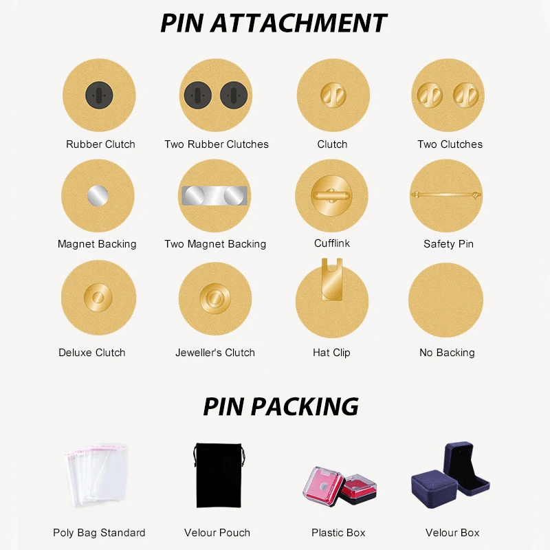 Badge Manufacturers Design Custom Logo Magnet Pin Metal Clothes Brooch Hat Pins Soft Hard Enamel Lapel Pins Magnet for Suit Men