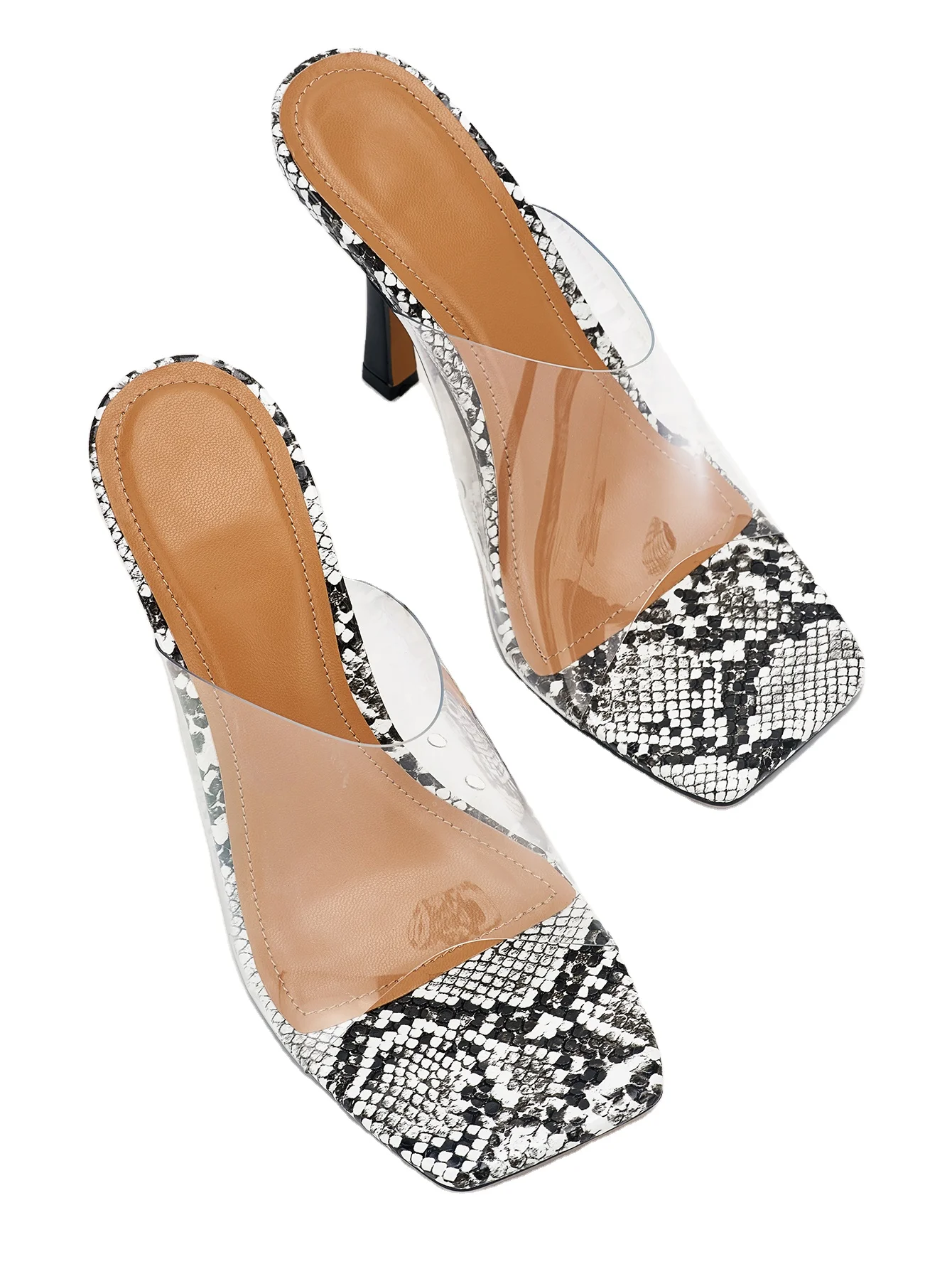 2021 Modelos De Explosión De Serpiente De Moda Patrón Transparente De Las  Mujeres Sandalias De Tacón Zapatillas Tacones - Buy Tacón Alto Zapatillas  Sandalias,Transparente De Tacón Alto Zapatillas Sandalias,Patrón De  Serpiente Tacón