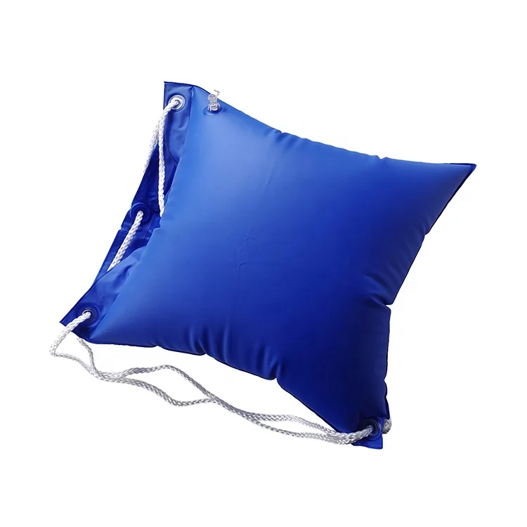 Almohada inflable portátil de PVC para camping y viajes, cojín de aire para la playa y el verano: para mayor funcionalidad y posicionamiento._voghion.com