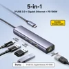 Hub Gigabit PD 5-en-1