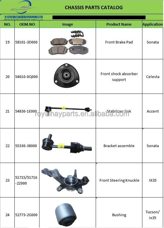Original Spare Parts 49592-2Y200 Cv Joints for Hyundai  SOLARIS