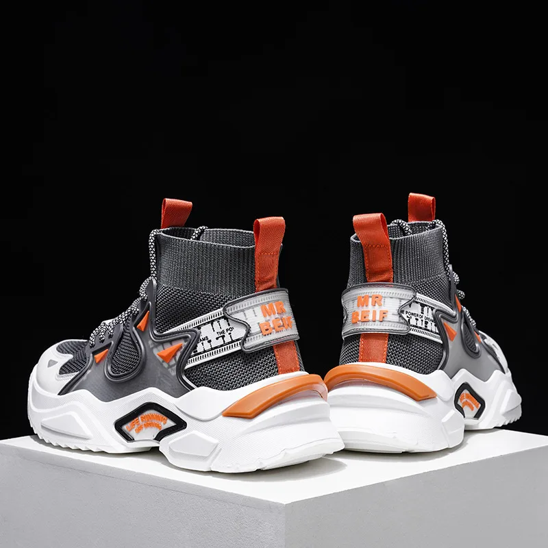 Дышащие мужские кроссовки с высокой горловиной, резиновые кроссовки, производитель обуви унисекс для мужчин, мужские кроссовки на заказ