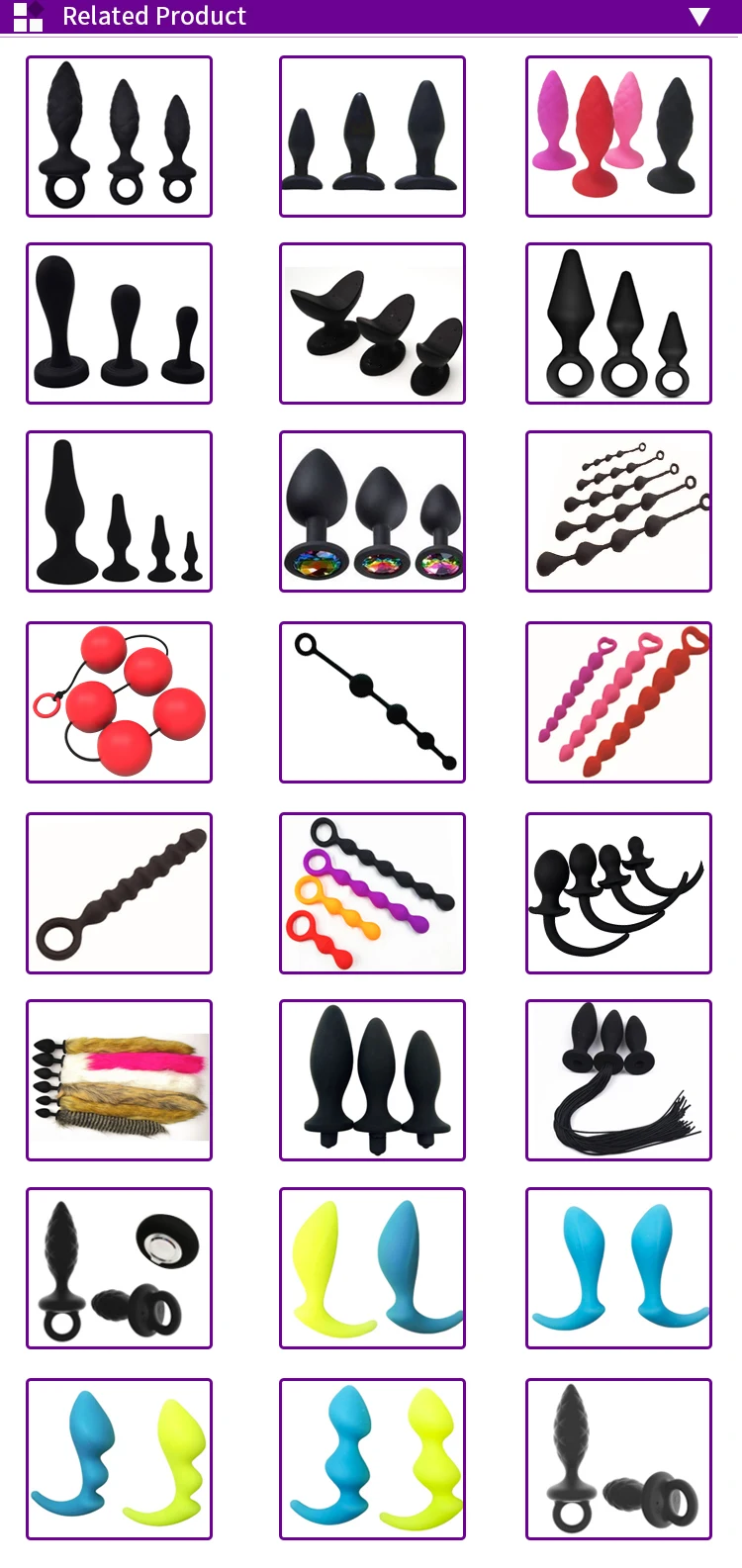 New style anal dilator vaginal massager silicone Lube dilators coated vaginal peg M size for women