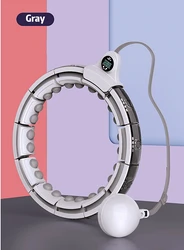 Низкая цена оптовая продажа кольцо хула умный 24 съемные упражнения Смарт хула рейфен обручи с потерей веса