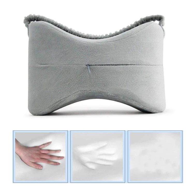 Memory Foam Orthopedic Leg Pillow Knee Pillow For Hip Pain Relief Pregnancy Side Sleepers With