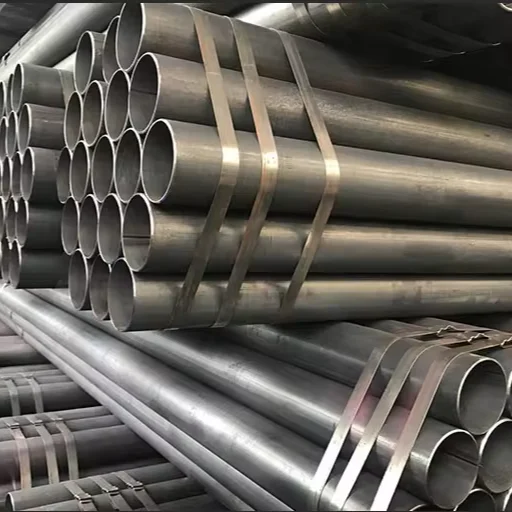 erw weld black steel pipe SCH40 ASTM A53 Q235B S235JR welded steel pipe LSAW pipe