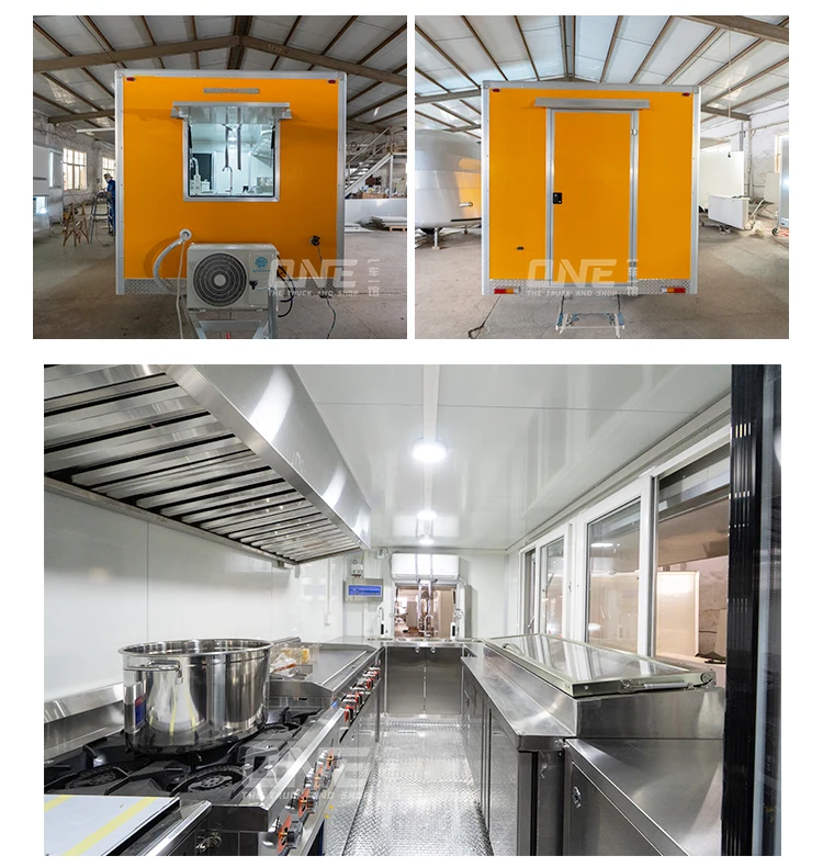 Dot Catering Equipment Food Truck Fully Equipped Restaurant Ice Cream