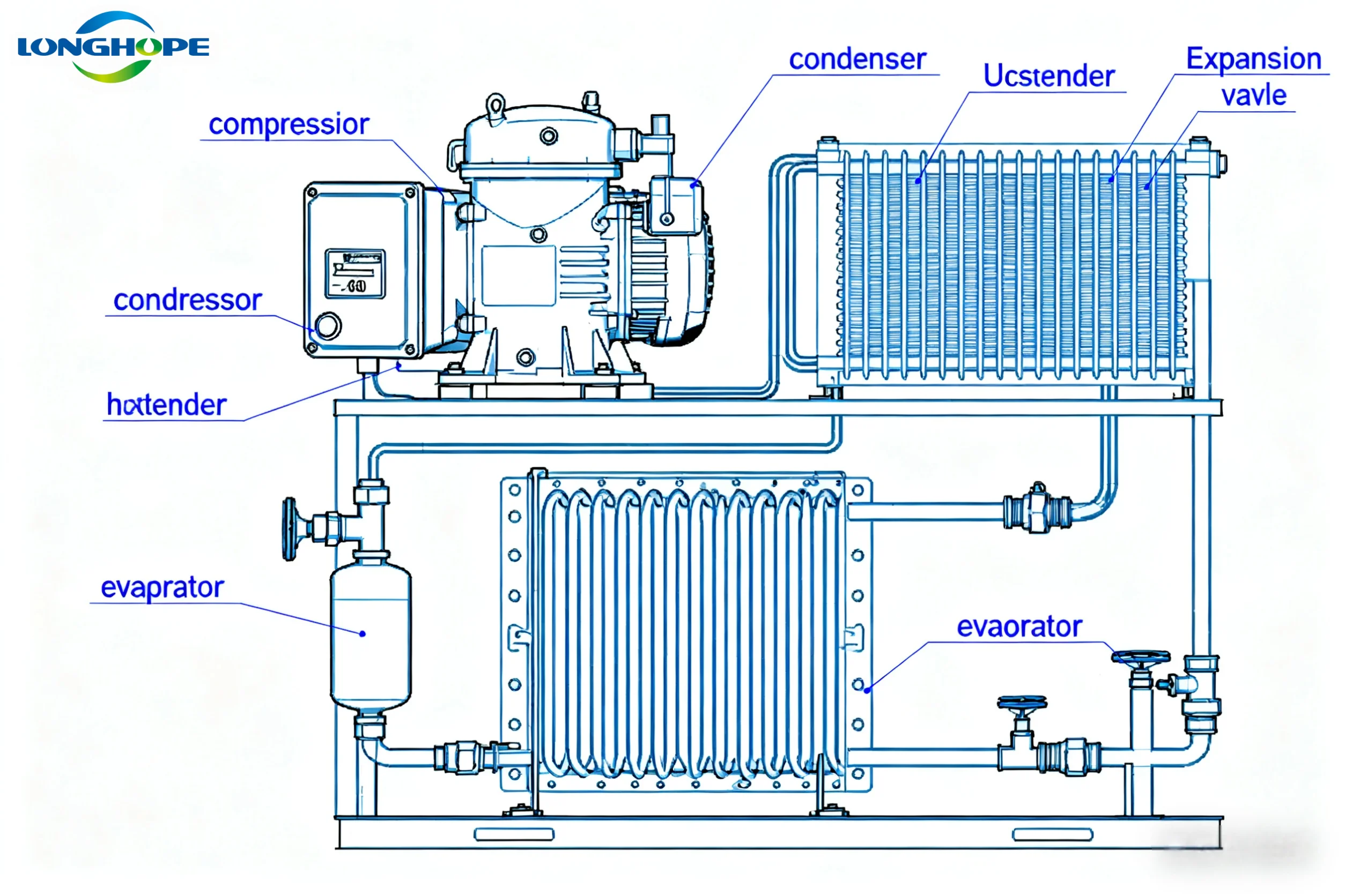 Swimming Pool Heat Pump, 220 V, 10KW - detail 16
