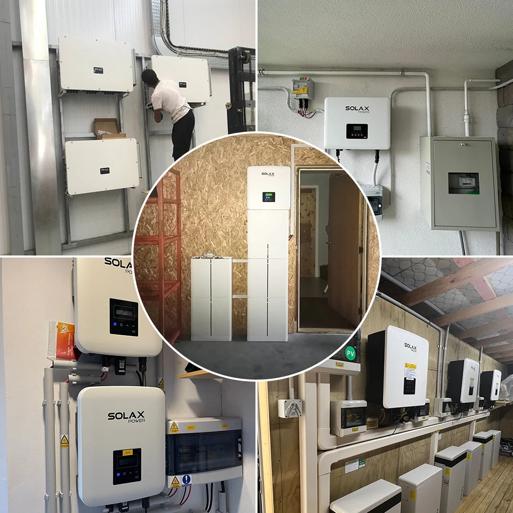 Solax Mppt Function Hybrid Solar Power Inverter 40kw 50kw 60kw on Grid Pure Sine Wave Solar Energy Inverter Commercial Use