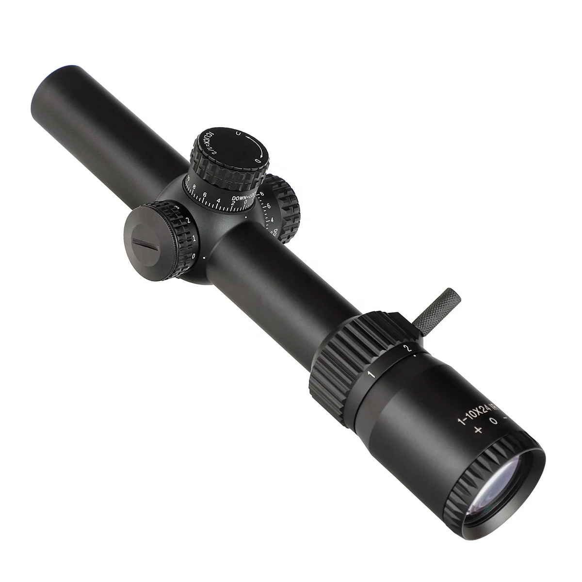 オーハント トゥルー 1X タクティカルサイト LPVO 1-10x24 IR レッド