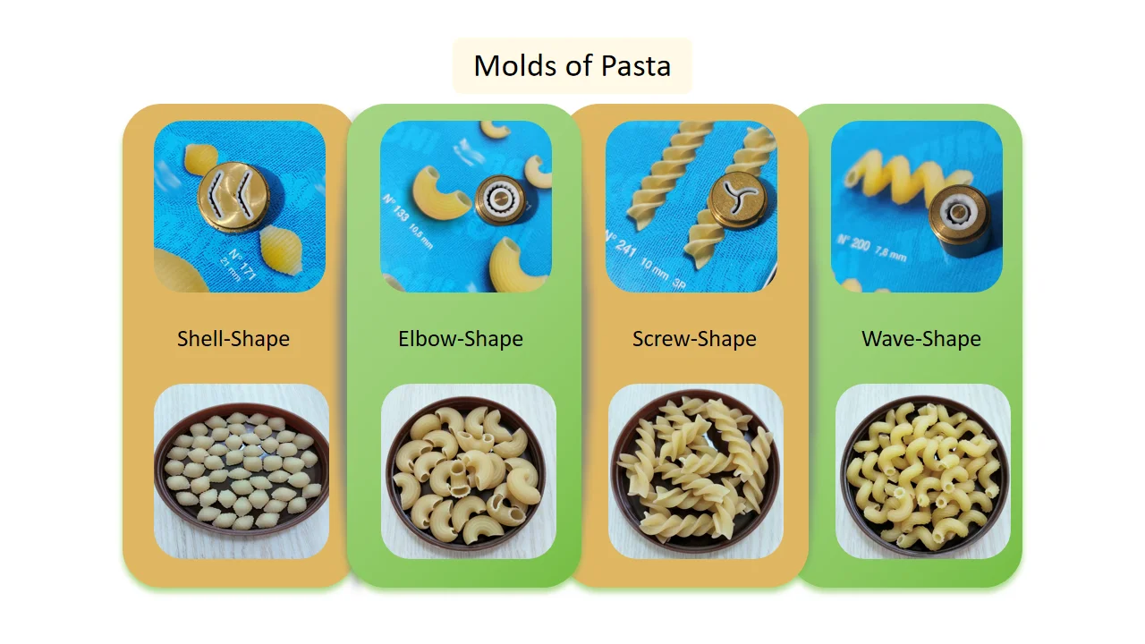 30-40kg/h Compact Macaroni Making Machine Pasta Extruder for Home-based Pasta Production
