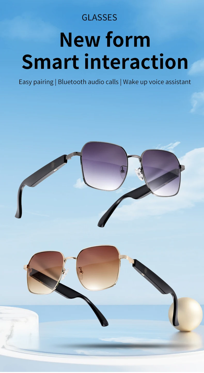 Welcome OEM Order, Factory Whole Selling 2025 Mz02 Smart Wearable Headset Women Men Sunglasses Hands-free Calls Bt Audio Music Smart Glasses With Bt Speaker - Buy Smart Glasses fashion Sunglasses smart Wearable Headset