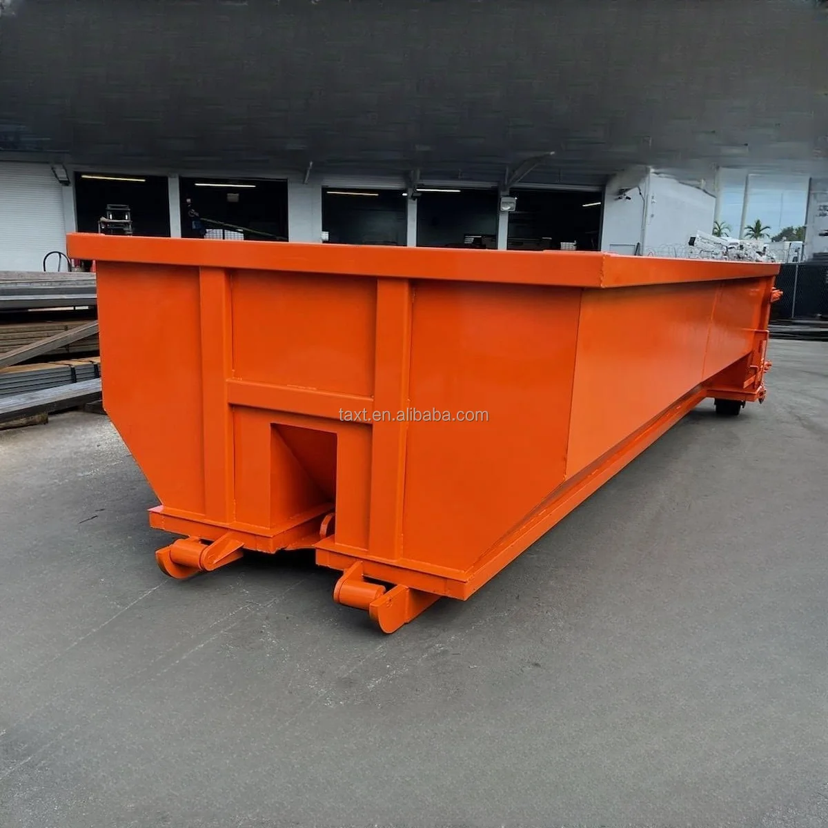 Stackable Hook Lift Container For Custom Waste Treatment Machinery