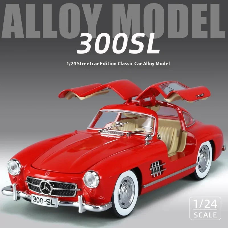 ベンツ300SL ガルウィング　1/24 1/24 メルセデス・ベンツ 300 SL ガルウイング (日本語説明書