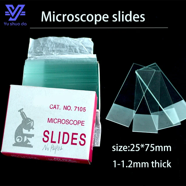 plain microscope slides