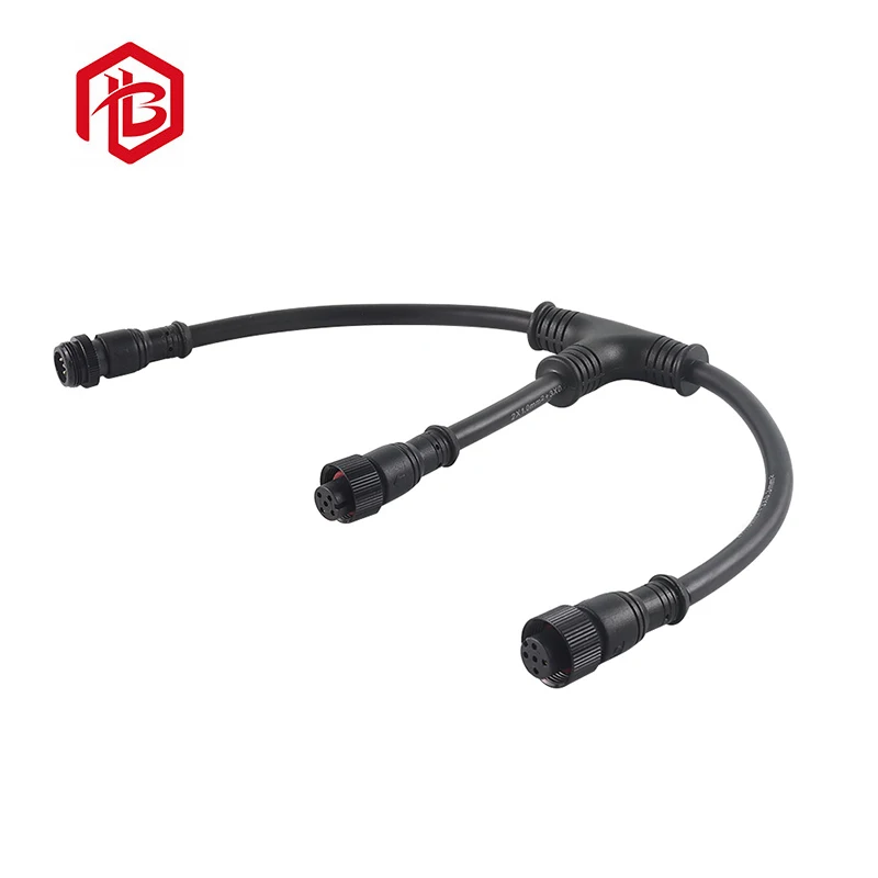 IP67 & IP68 Waterproof T Type 3-Way Splitter Connector for LED Lights High-Density Outdoor Waterproof Connectors