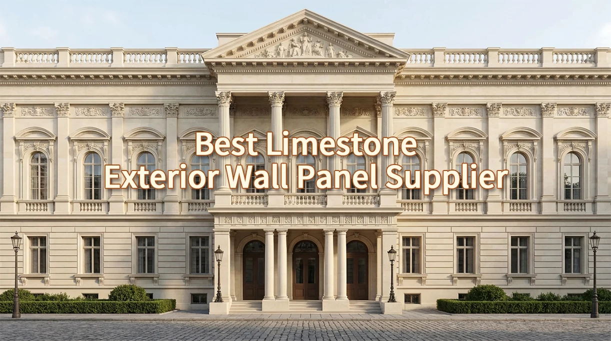 product natural split beige limestone cut to size slab exterior wall cladding for hotels church modern 3d design easy installation763-0