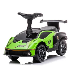 Lamborghini Essenza SCV12 Licensed Wholesale Kids Car Foot to Floor Push Bar Kids Ride on Sliding Toy Car