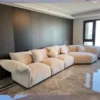 3.9m Sofa: Three Single Seats + Chaise Lounge