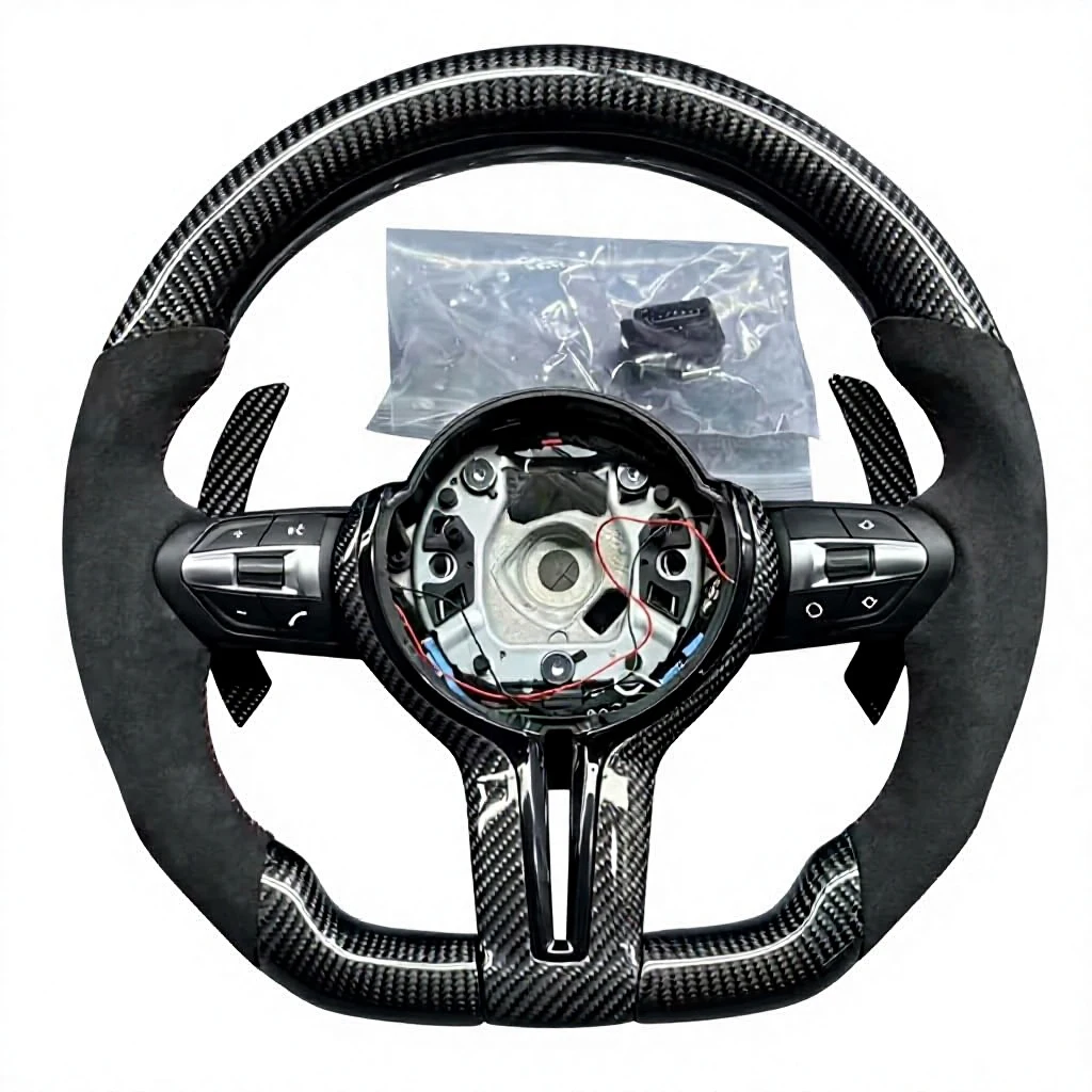 carbon-fiber-flat-bottom-sport-steering-wheel-bmw-series-x-m-1