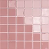4811 mosaico in vetro rosso chiaro