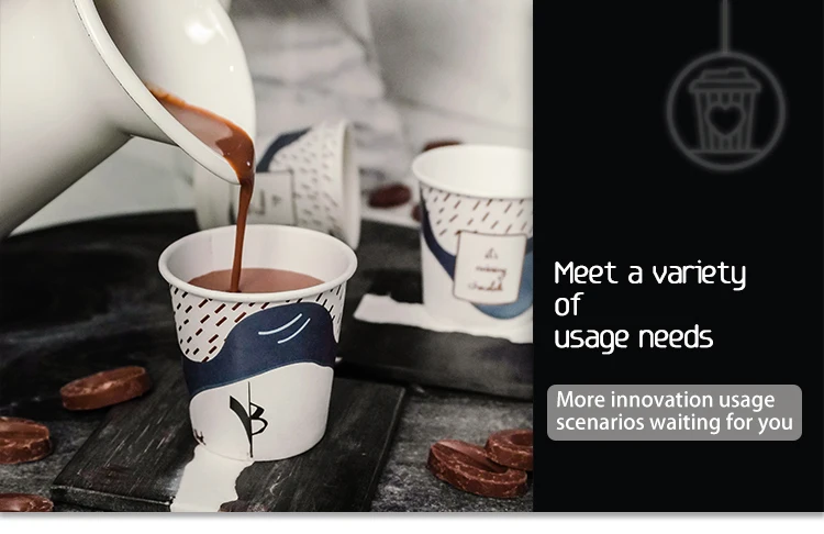 Customized Print Logo Compostable Coffee Cups 8oz 12oz 14oz 16oz 22oz ...