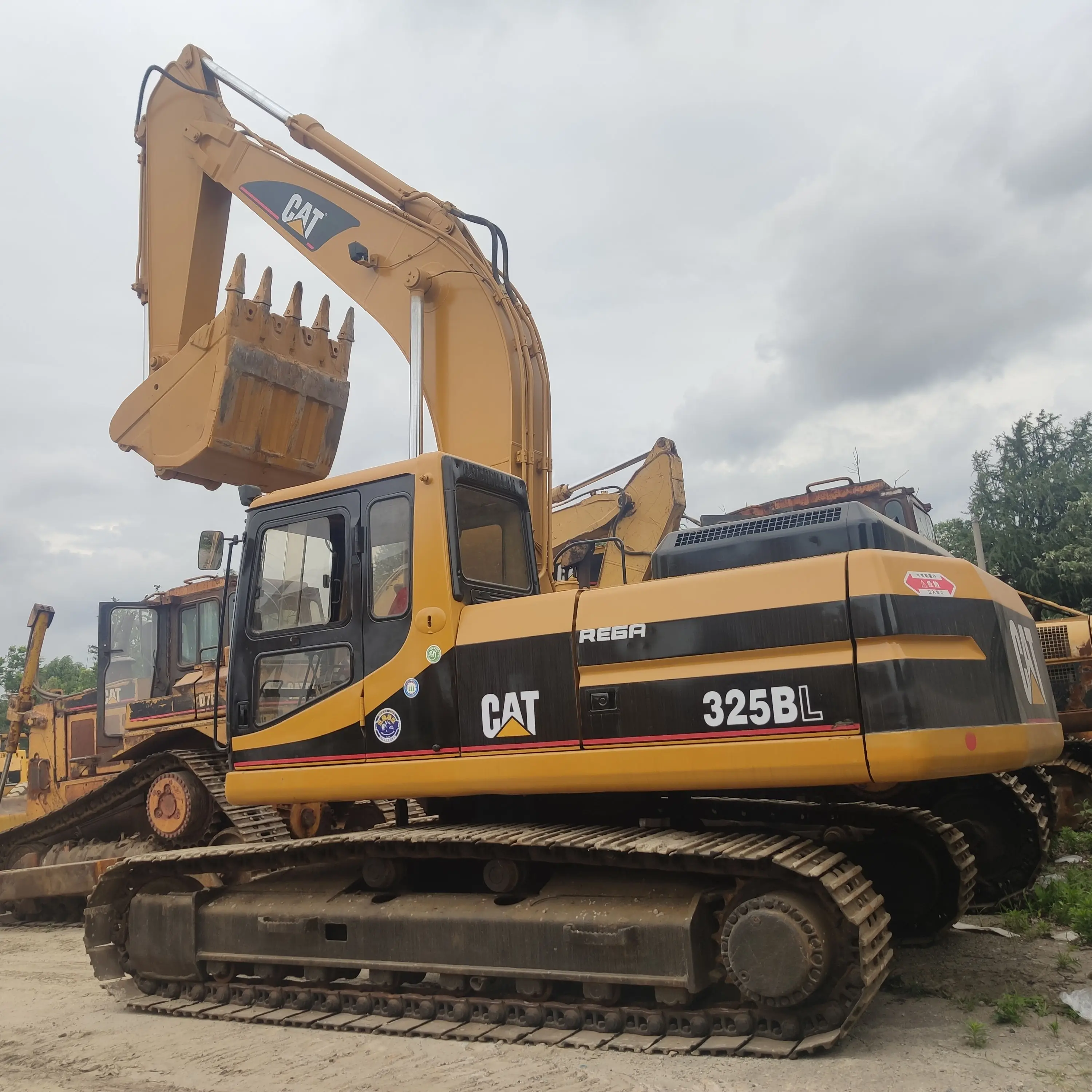 Used Cat 325b Crawler Excavator Caterpillar Excavator Provided Original ...