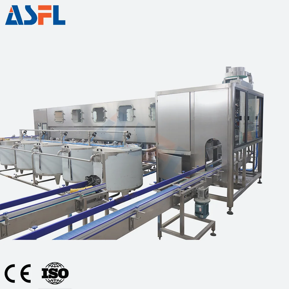 380V 2700KG 5 Gallon Water Filling Machine 600BPH For Plastic Bottle