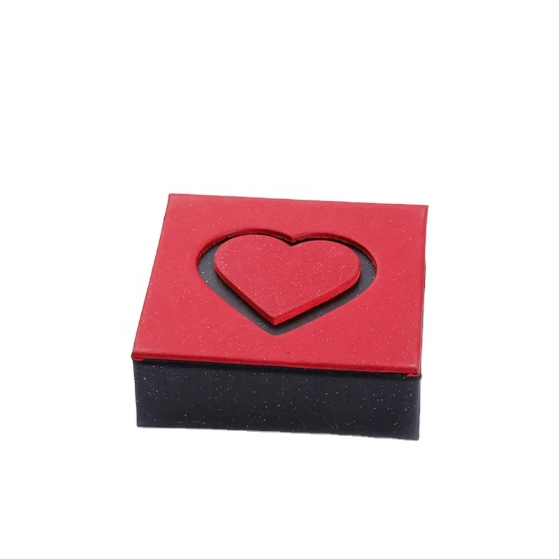 Wholesale Cardboard Packaging Custom Jewelry Ring Valentine's Day Gift Box