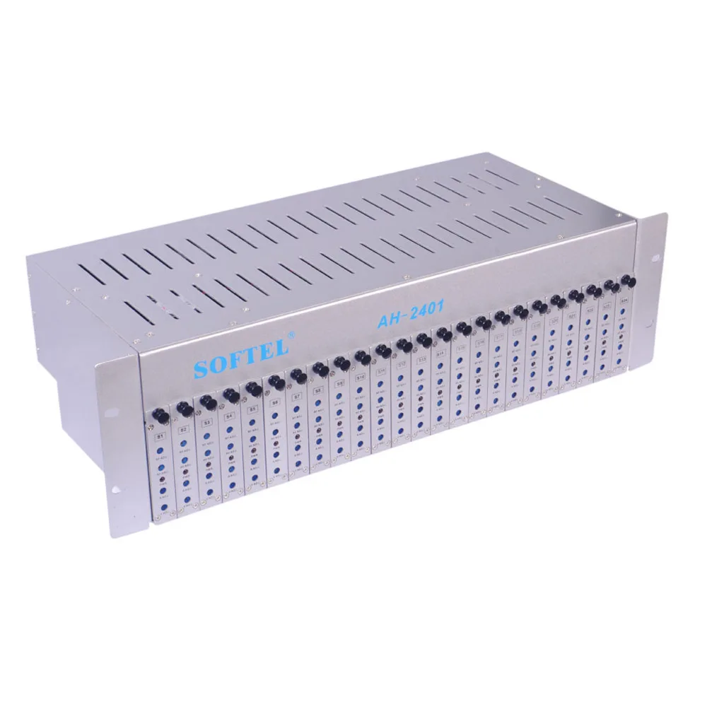 For SOFTEL Professional 24-in-1 CATV RF Analog Modulator 24 Fixed Channels RCA for Radio & TV Broadcasting Equipment