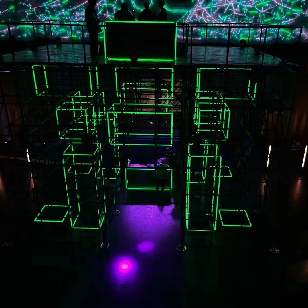 24V 64pcs LED Pixel Bar Rgb Stage Light with Milky Cover Dj bar