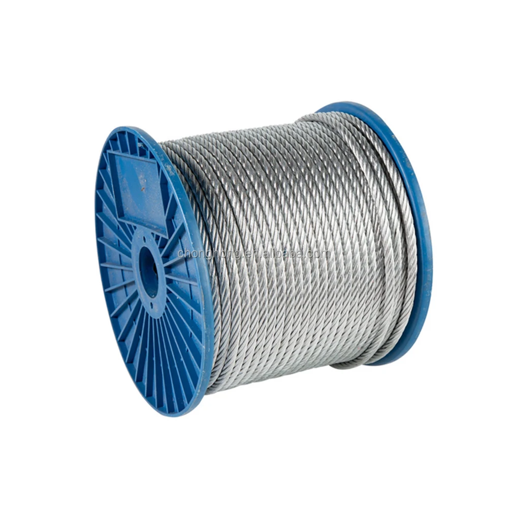 4mm steel cable ropes 6x7 galvanized