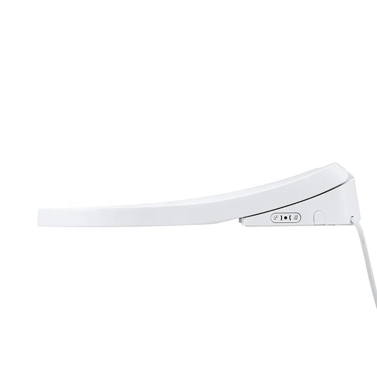 Square Uf and pp Intelligent Smart Heated Electric Hygienic Bidet Toilet Seat Battery Operated Warm Automatic Toilet Seat Cover