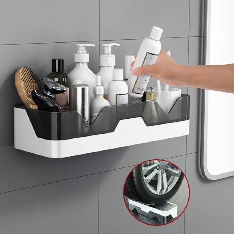 Bath Accessories Cosmetic Rack Home Organizer Bathroom Shelves Custom Shampoo Holder