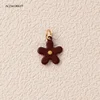 Brown Flower Charm B