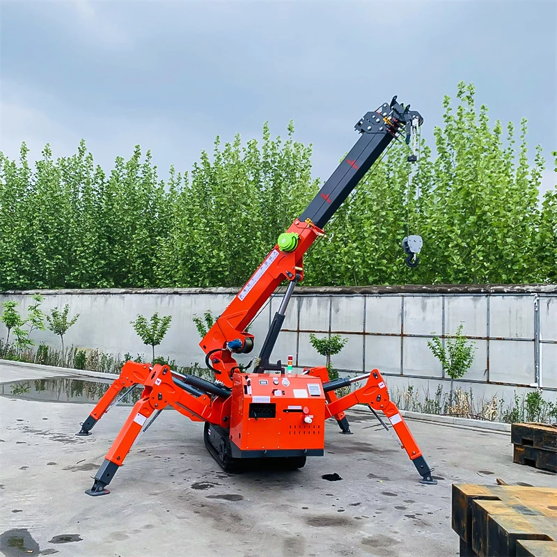 Mini Construction Spider Lifting Crane 5t - New Design