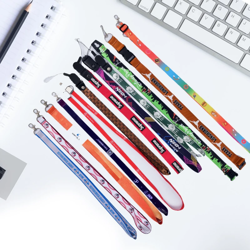 Lanyard Manufacturer Free Sample Promotional Cheap Custom Printed