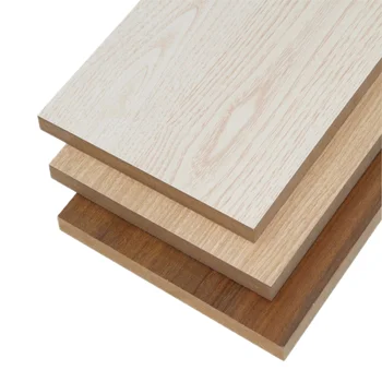 China high quality 18mm Melamine Furniture MDF good prices Veneer MDF board