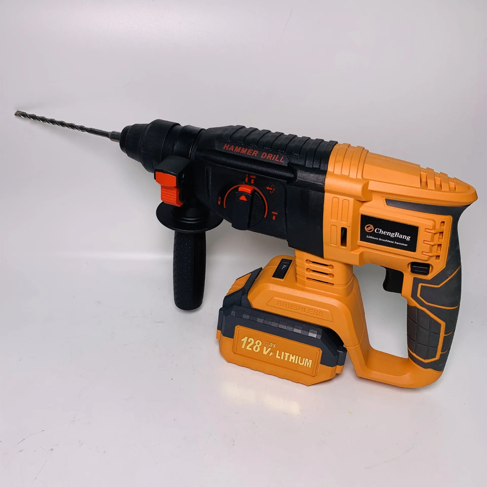 Set of 3pcs Power Tools Portable Lithium Electric Hammer Drill Brushless Angle Grinder Cordless Wrench Combination Tool Kits