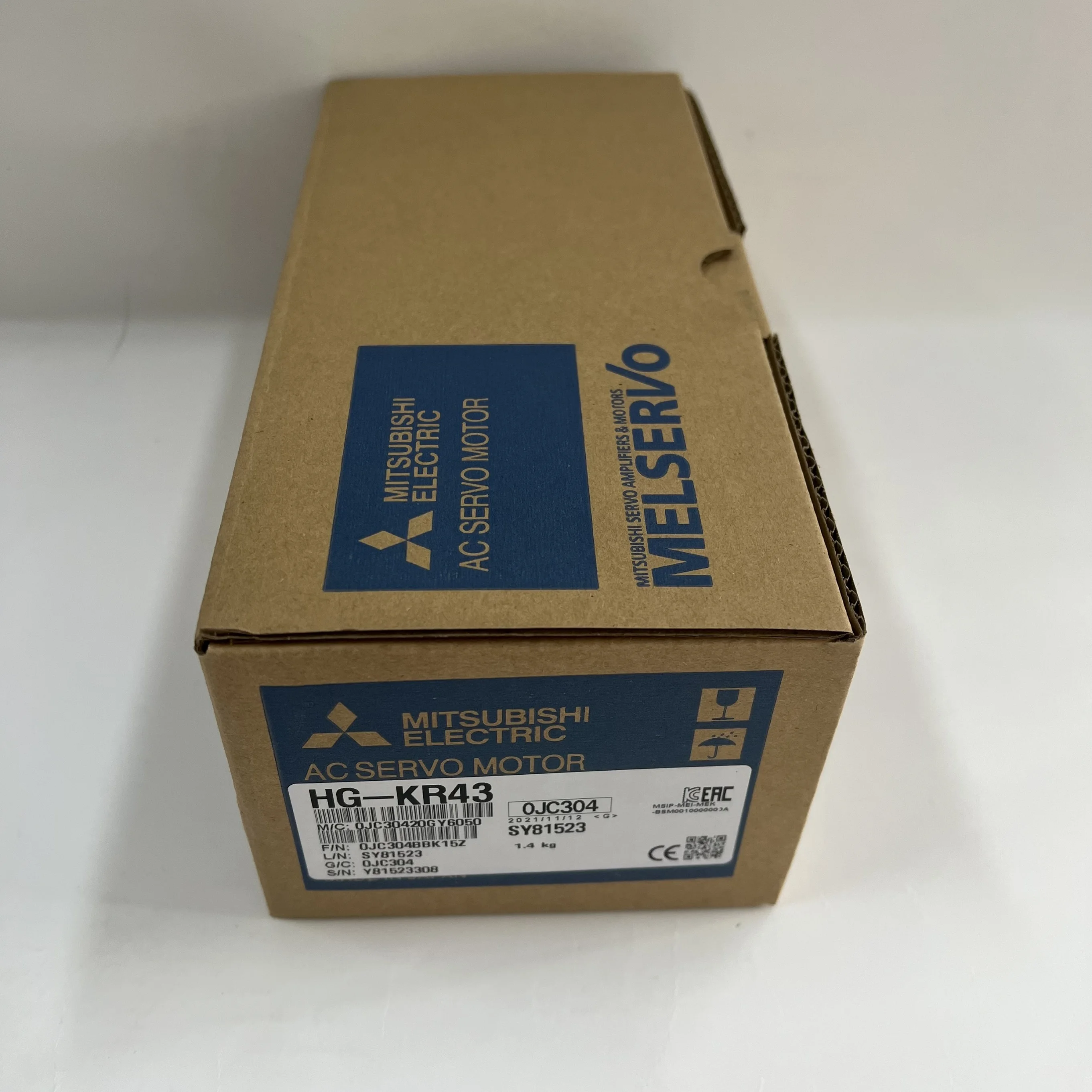 Mitsubishi AC Servo Motor HG-KR43