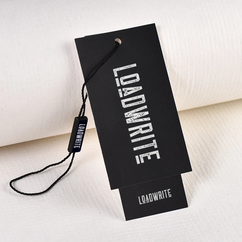 Loadwrite custom paper label for clothing