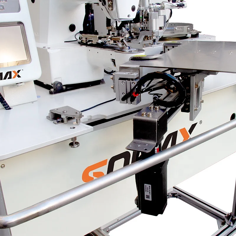 Хорошее качество SOMAX SM-05BA рубашка поло Кнопка прикрепления автоматическая швейная машина Промышленная