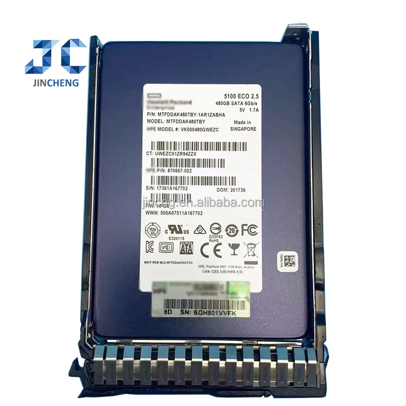 P18477-001 P07444-001 P18432-B21 480GB SSD - Fast & Reliable